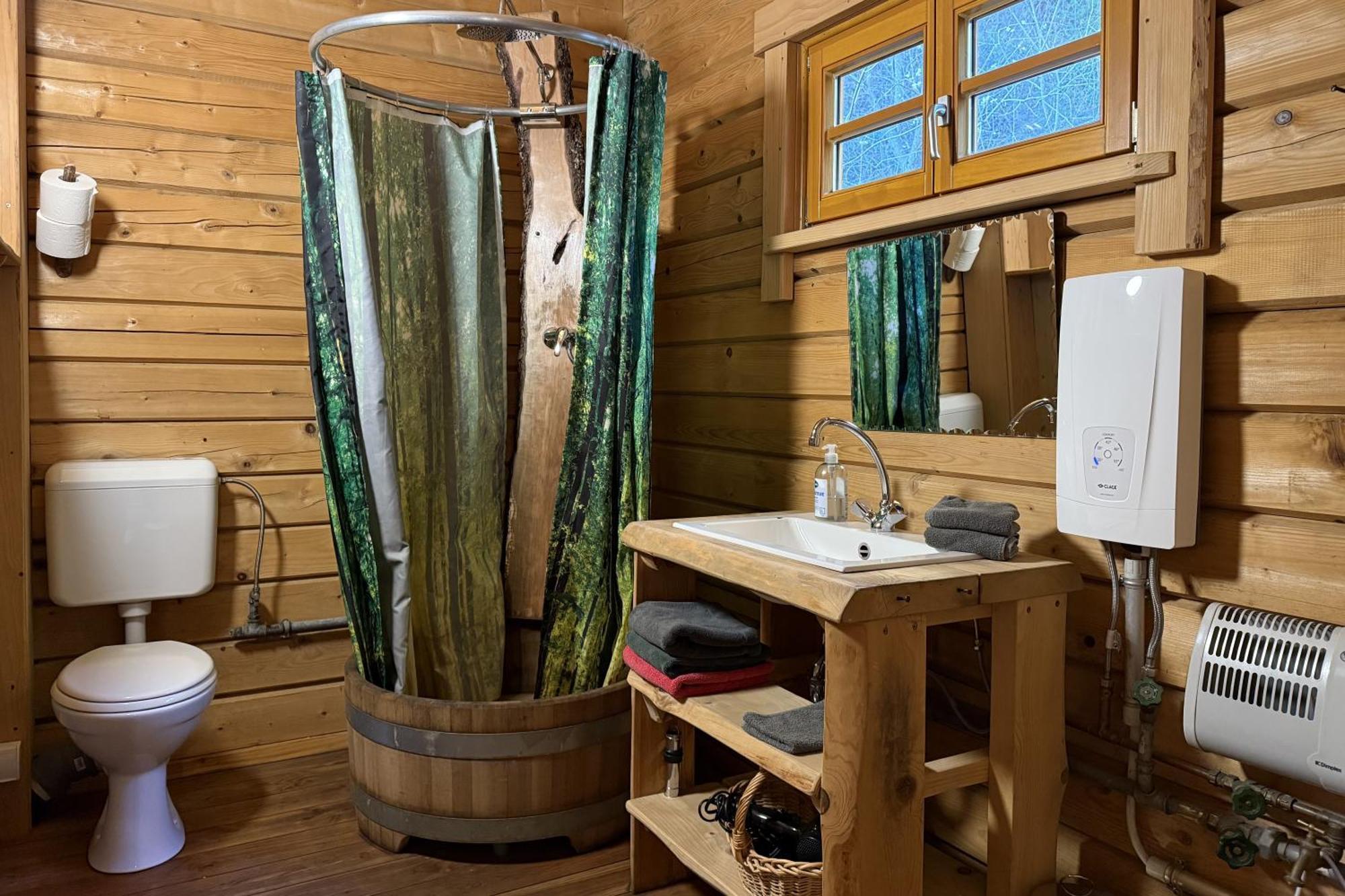 Schwarzwald Blockhaus - Sauna - Kamin - Mit Bettwaesche Und Handtuecher Schenkenzell Bagian luar foto