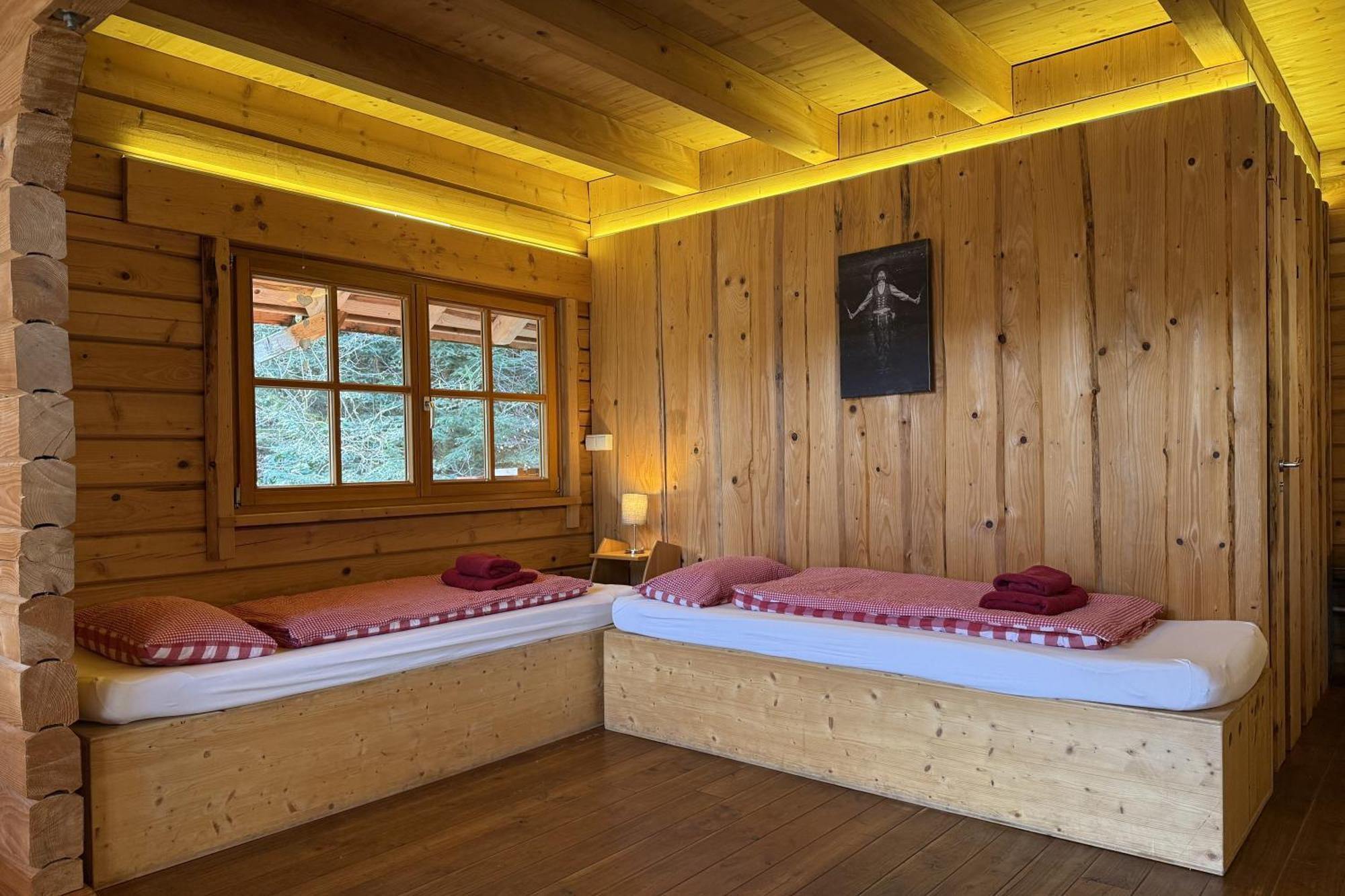 Schwarzwald Blockhaus - Sauna - Kamin - Mit Bettwaesche Und Handtuecher Schenkenzell Bagian luar foto