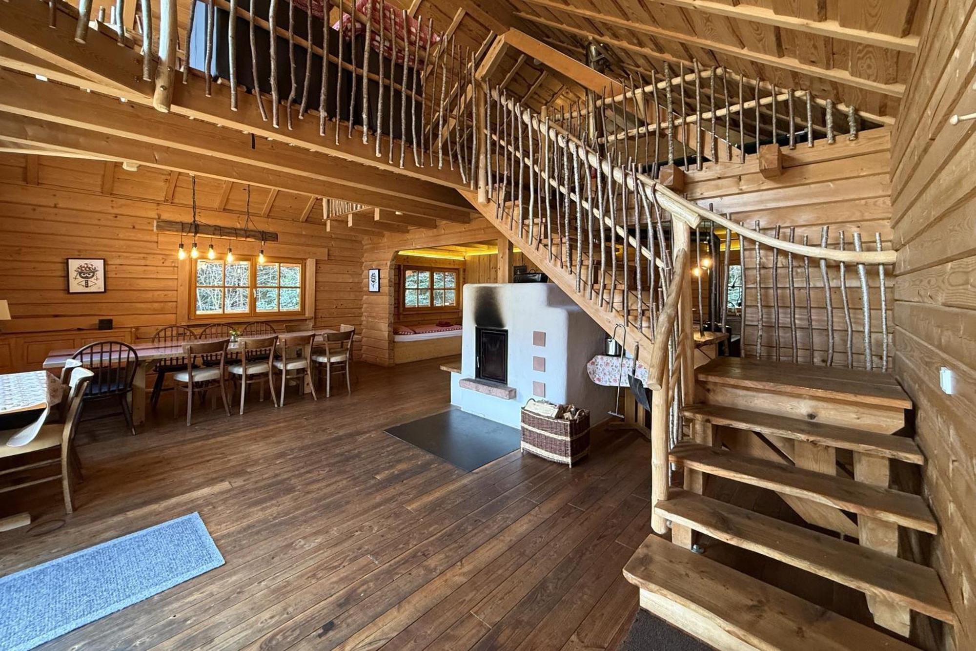Schwarzwald Blockhaus - Sauna - Kamin - Mit Bettwaesche Und Handtuecher Schenkenzell Bagian luar foto